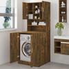 Wasmachinekast Rookeiken Houtgebaseerd Materiaal