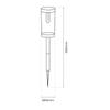 Solar Path Post 3000K Ip44 2-Pack