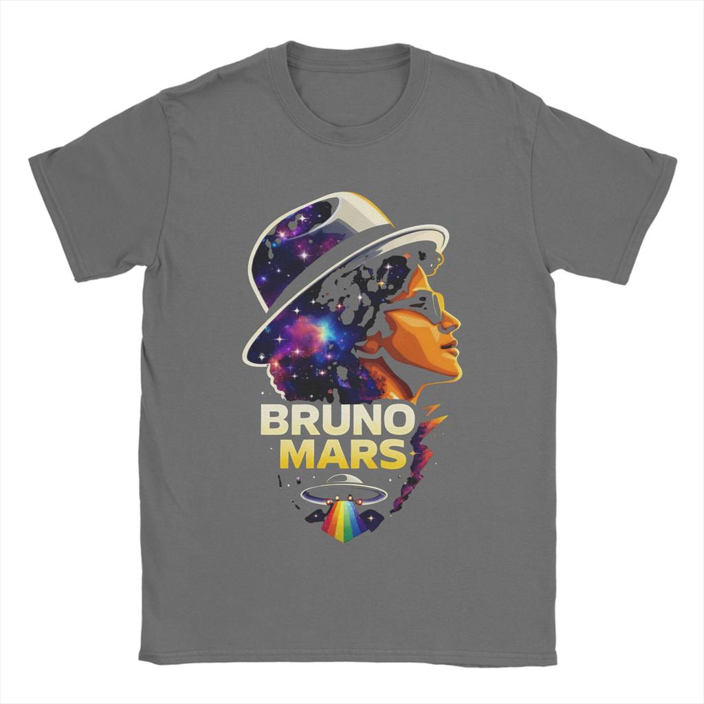 Bruno Mars Rapper T Shirts for Unisex Cotton Funny TShirts O Neck  Tees Short Sleeve Clothes Gift Idea