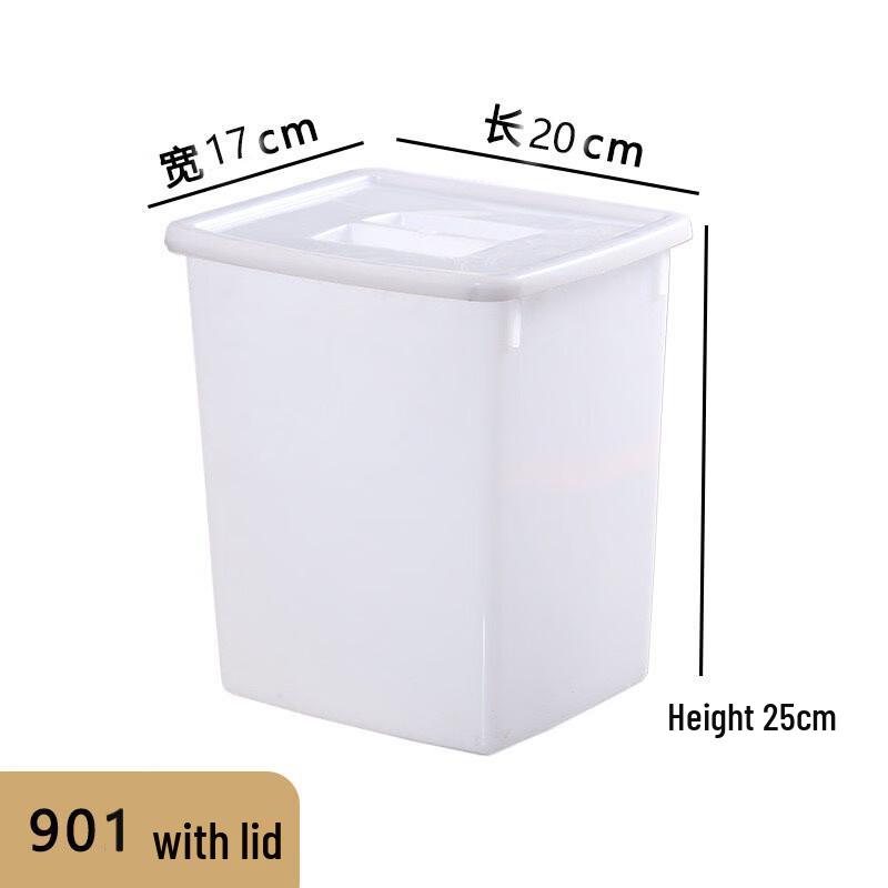 

Rectangular Ice Bucket with Lid
