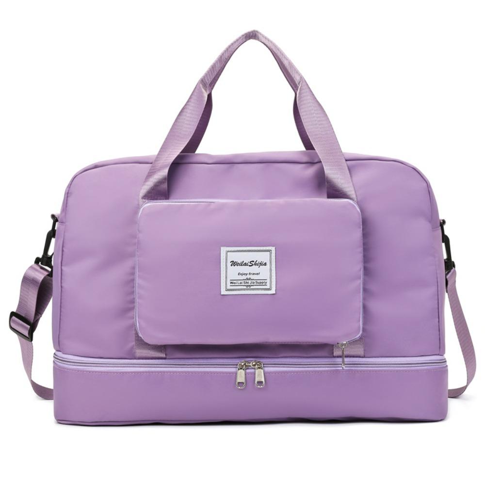 Short-haul travel bags, men's and women's large-capacity shoulder storage duffel bags, student leisure sports fitness bags