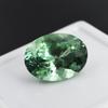 Bluish Green CERTIFIED 7 Carat Natural Loose Gemstone Teal Sapphire Oval Cut A-4285