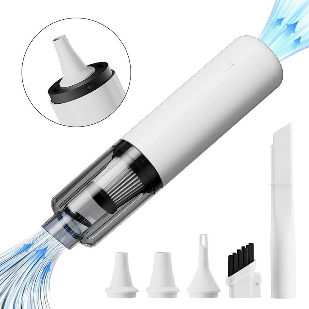 Handheld Vacuum Cleaner, 11000Pa Powerful Car Vacuum Cleaner,and Blower Vacuum Cleaner 4000 mAh Rechargeable Portable Vacuum Cleaner for Car Home K