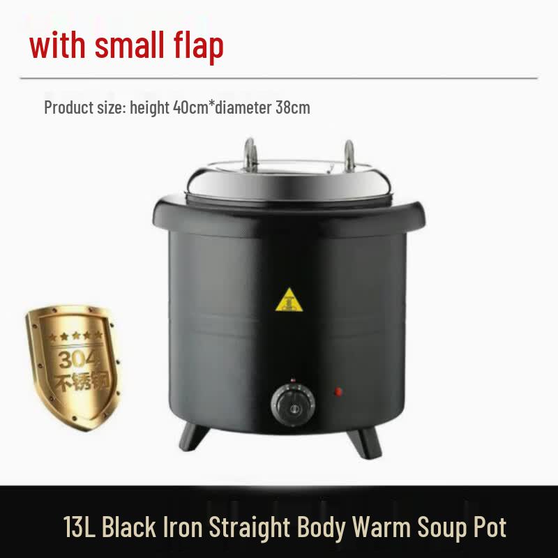 Minai Commercial Insulated Stainless Steel Soup Pot