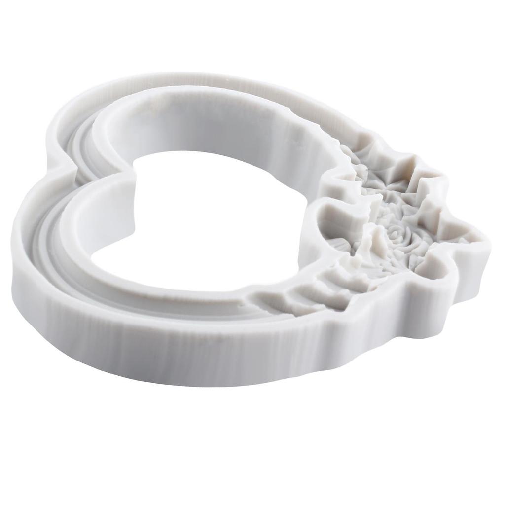 Picture Frame Silicone Molds Photo Frame Fondant Mold Cake Decorating Tools Cupcake Topper Candy Resin Clay Chocolate Gumpaste Mold