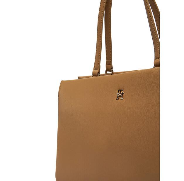 Bag Tommy Hilfiger Tommy Hilfiger Th Legacy Tote AW0AW17197 Brown