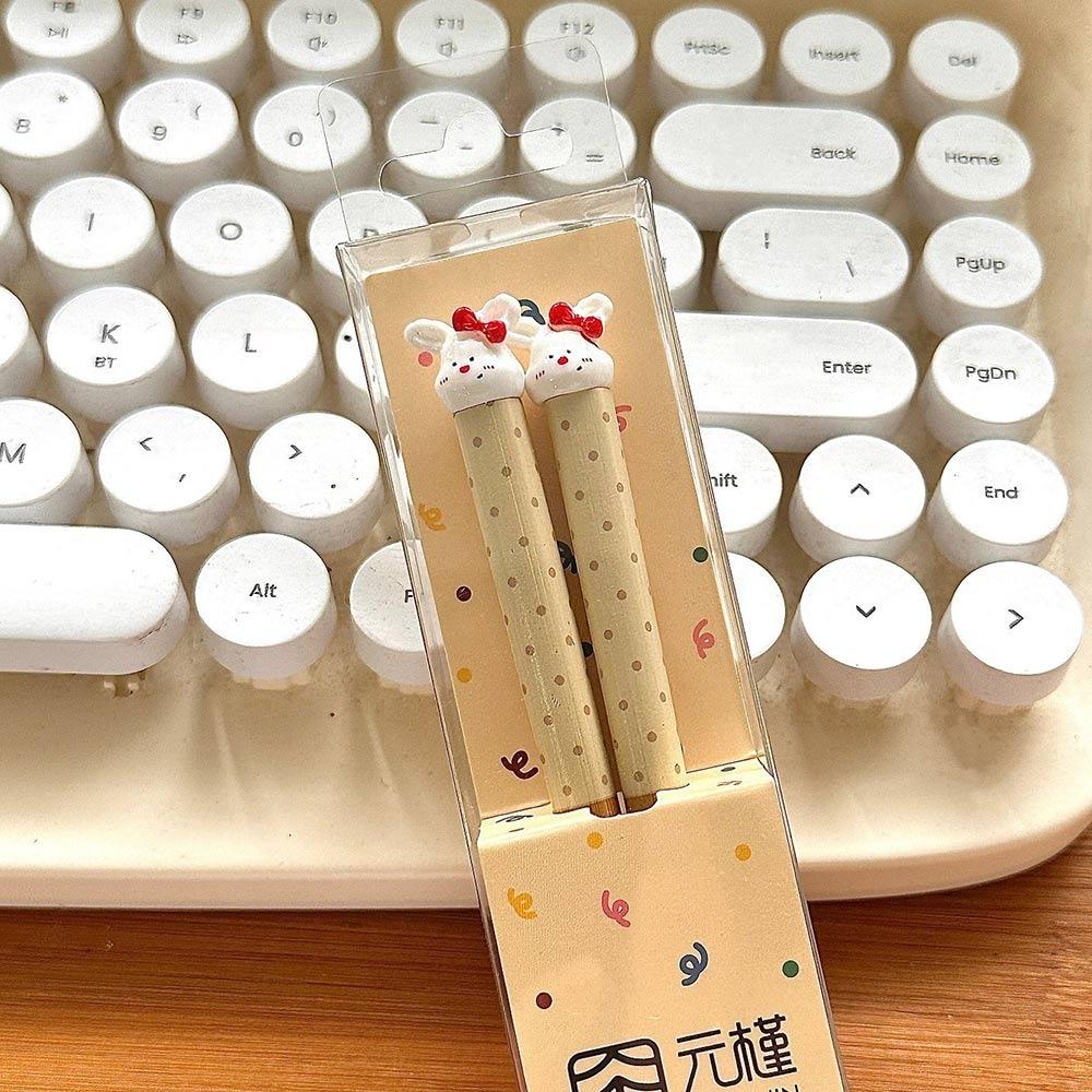Cartoon Animal Chopsticks Bamboo Non Slip Chopsticks New Long Chopsticks  Tableware