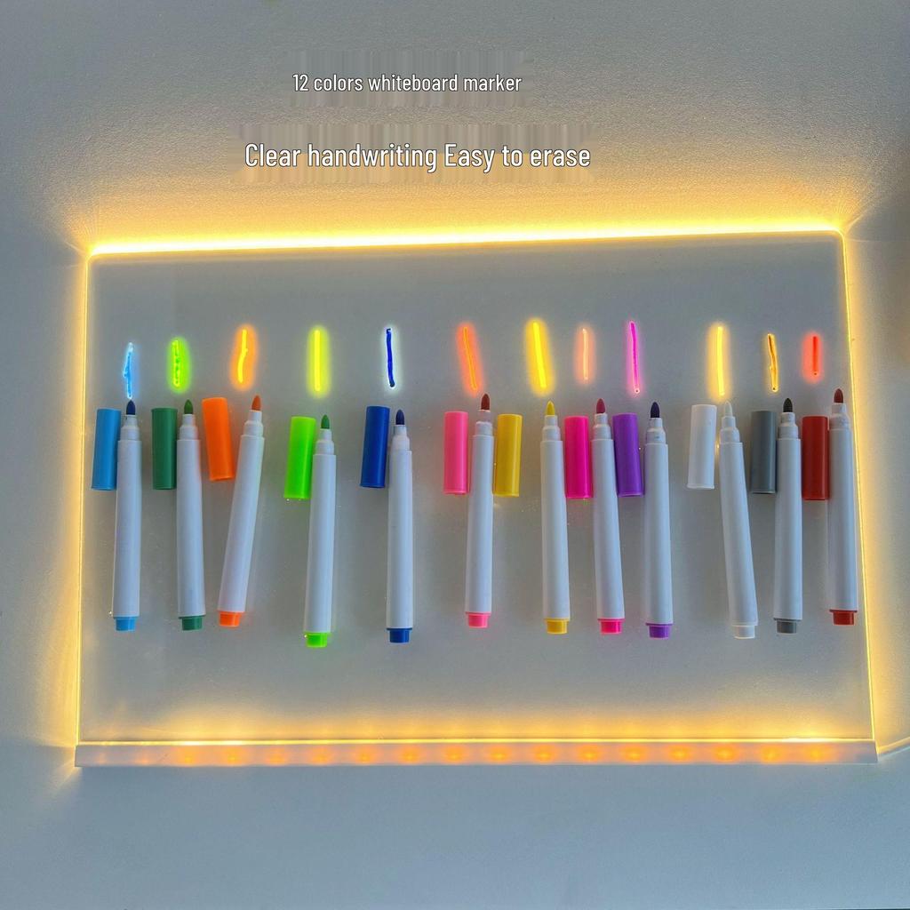 Farbige Flüssigkreide LED Löschbarer Stift für Kinder-Graffiti & Whiteboards