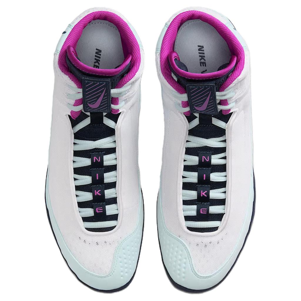 Nike Inflict 4 White Glacier Blue Violet Unisex Sneakers Obsidian Hyper-Violet HM9674-103