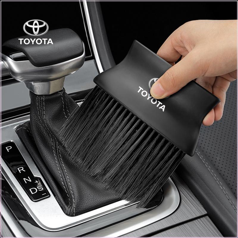 Car Cleaning Brush Air-outlet Long Haired Remove Dust Bristle for TRD Toyota Prius RAV4 Camry Auris Corolla Yaris Aygo GT86 Gr