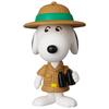 MEDICOM TOY UDF Ultra Detail Figure 843 PEANUTS SERIES 18 Safari approximately 75mm finished figure No. Snoopy, tall, non-scale, painted,