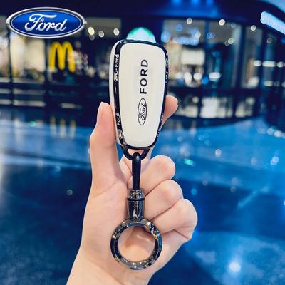 Car Sticker 2025 Hot New TPU Car Remote Key Case Shell Fob Cover Bag For Ford Ranger C-Max S-Max Focus Galaxy Mondeo Transit Tou