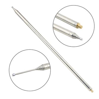14 Sections Telescopic Antenna 201 Stainless Steel 50cm