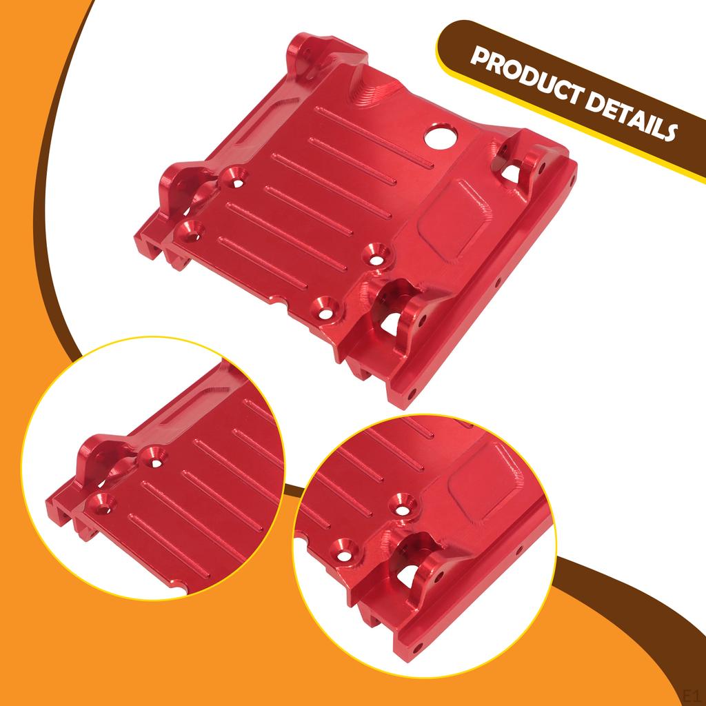 Gearbox Base Aluminum Alloy DIY Modified Upgrade Part Transmission Mount for H12Y 1/12 RC