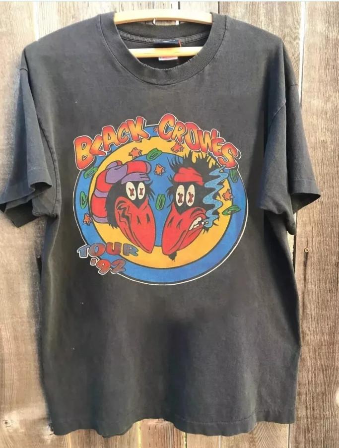 Vintage 1992 The Black Crowes 1992 Tour Band REPRINT T-shirt size S-5XL XL
