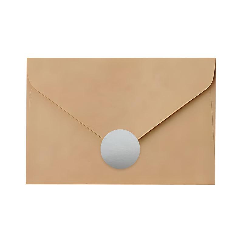 Colored Writable Round Sealing Stickers: Blank Adhesive Labels On a Roll for Color-Coded Dot Marking and Numbering.