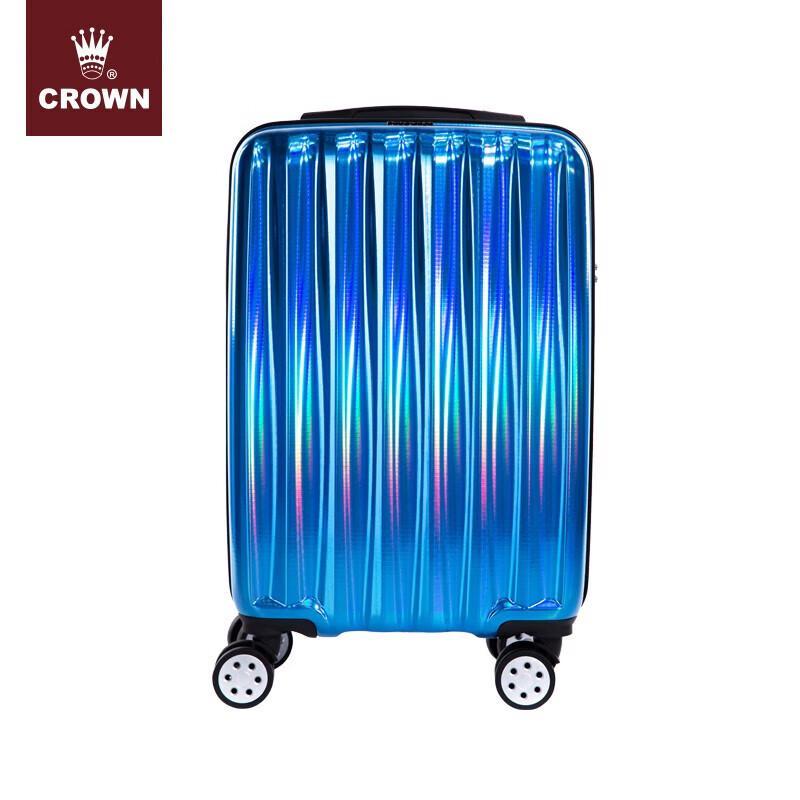 Crown C-F5249H Iridescent Spinner Luggage