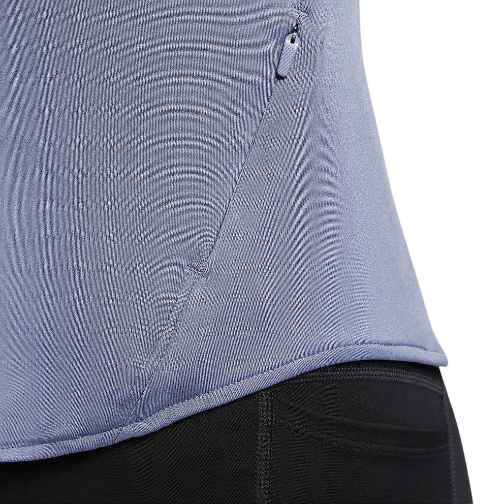 Nike Dri-Fit UV Swift Comfortable Soft Stand Collar Pullover Long Sleeve T-Shirt Women Tops HQ0500-499