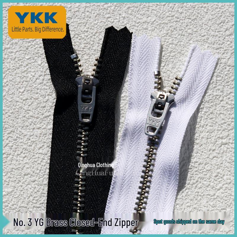 Copper White Brass Silver Zipper Pull for Denim, Leather Bags, Dress Pants, and Jeans Fly