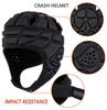 Rugby Helmet Padded Headgear for Soccer Scrum Cap Head Protector Soft Protective Helmet for Kids Youth Baby Football