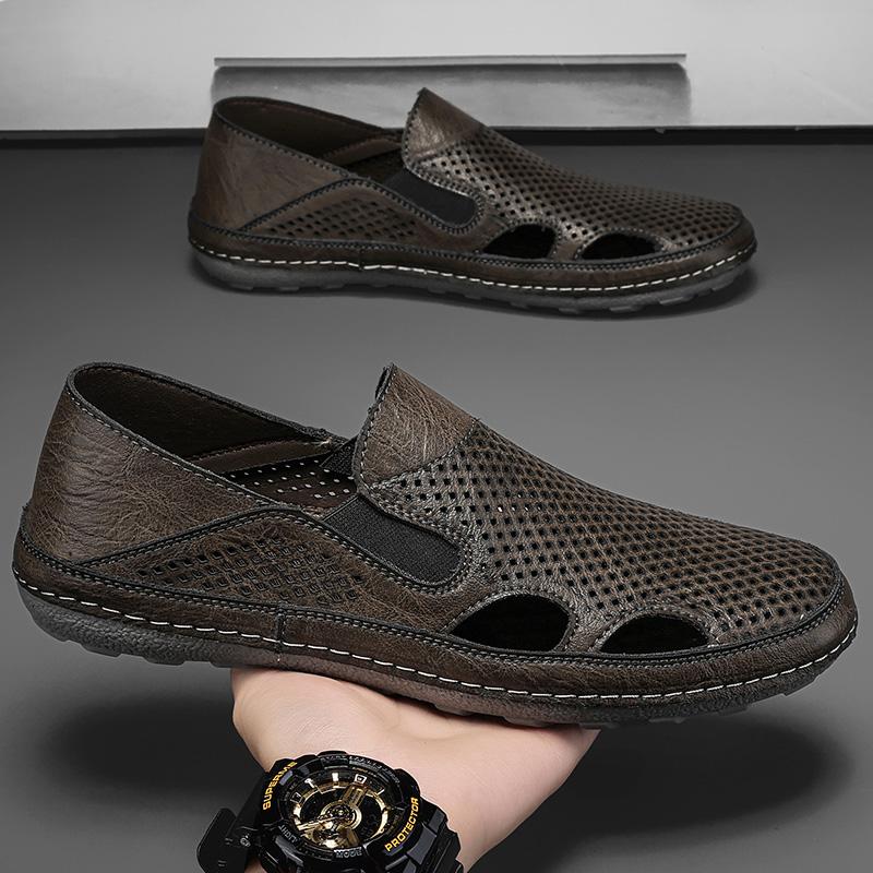 Fashion Breathable men's shoes Summer minimalist and comfortable style Daily office 38-46 Casual gentlemen's men's shoes outdoors Hot