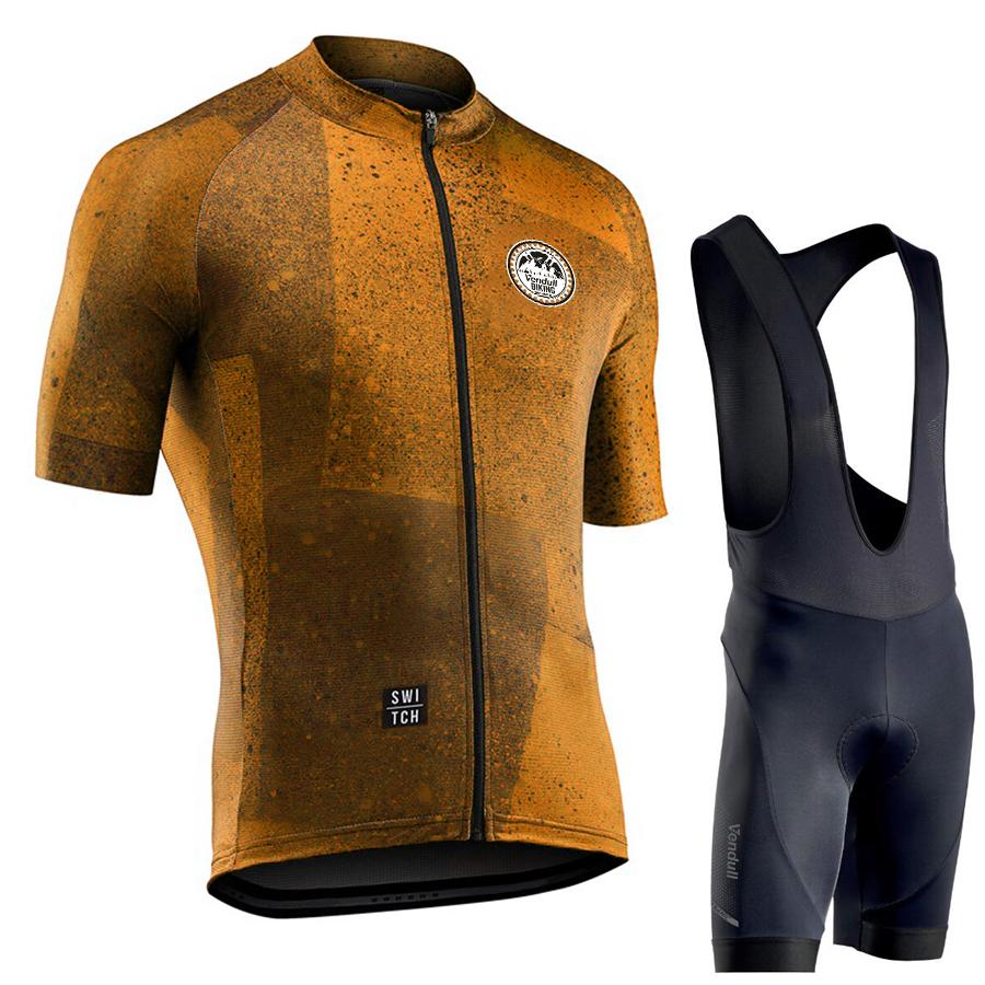 Man Cycling Clothes Summer Team Cycling Kits MTB Bike Clothing Short Sleeve Breathable Racing Road Bicycle Cycling Jersey Sets