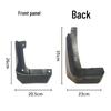Honda Binzhi/XRV/HRV/VEZEL (2015-2022) Car Tire Leather Mudguard