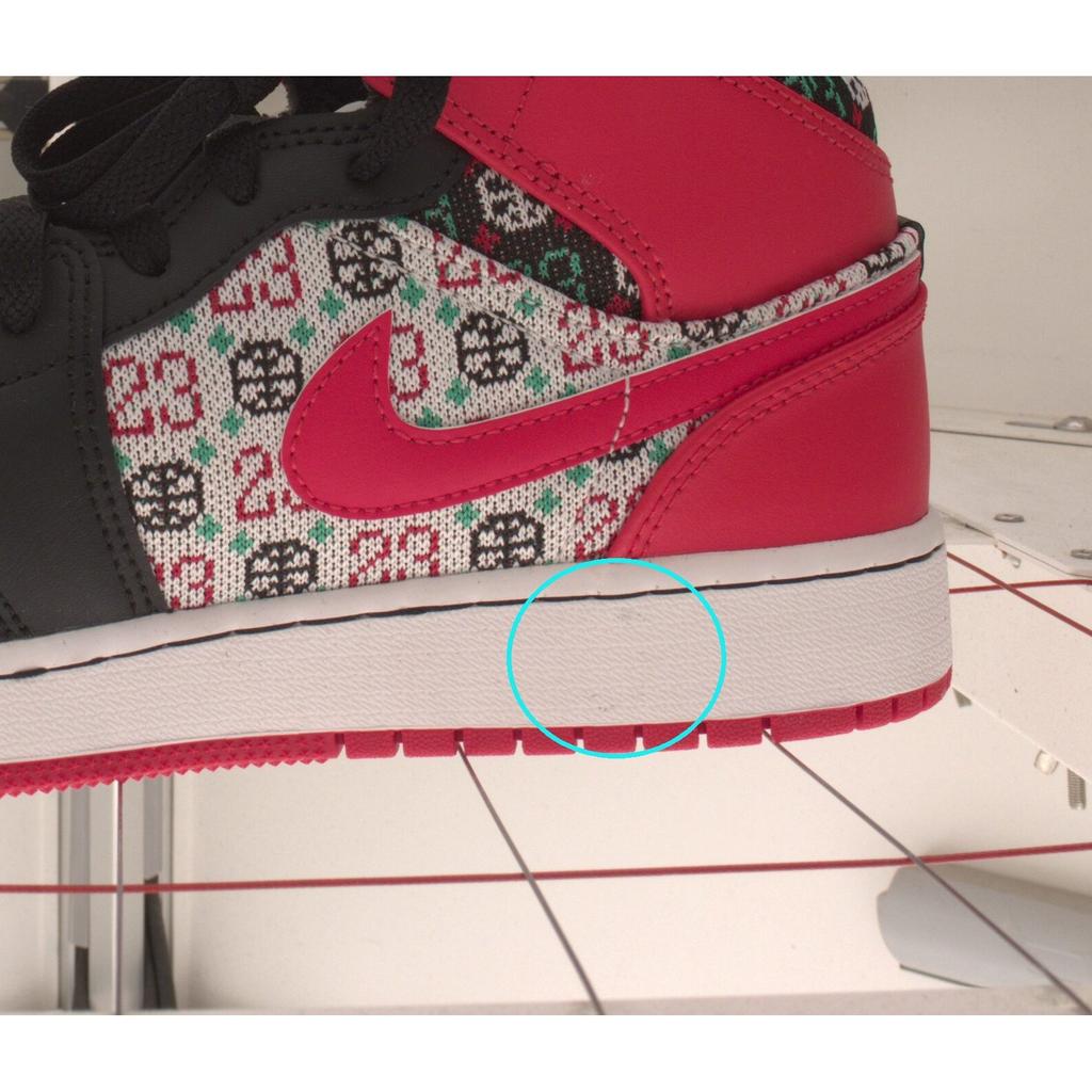Pre-owned JordanAir Jordan 1 Ugly Christmas Sweater GS DM1208-150-P26085756738192