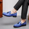Fashion New Fashionable Men Tassel Shoes Men Casual  Comfortable Leather Shoes Business Versatile Classic Loafers Men Sizes 38-48