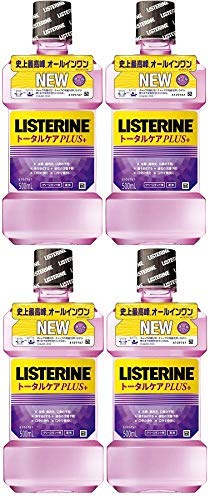 

Лечебный ополаскиватель для полости рта Listerine Total Care Plus 500 мл x 4 шт. [Оптовая закупка] Квази-лекарство