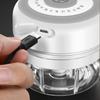 Mini Stampfmaschine USB Elektrischer Lebensmittelmixer Küche Knoblauchhacker Fleisch Knoblauchstampfer Knoblauchpresse Gemüse Chilihacker Presse