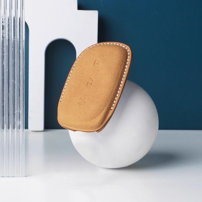 Lynk & Co 10 Suede Car Key Case - Multi-color Protective Cover
