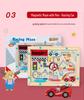 Cross-Border Montessori Children's Magnetic Bead Maze Board: Educational Color Sorting and Counting Toy