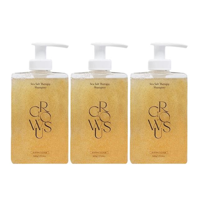 Growus Sea Salt Therapy Shampoo EX 2-Pack 500 g  (3 Options)