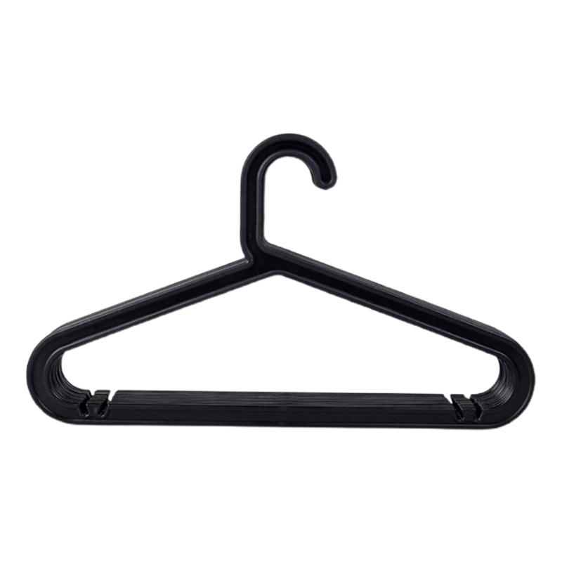 

10 шт. Скандинавские бытовые пластиковые вешалки для одежды Прочные Сверхпрочные Не оставляющие следов Нескользящие Сушилка Держатель для хранения для для X3UC чёрный