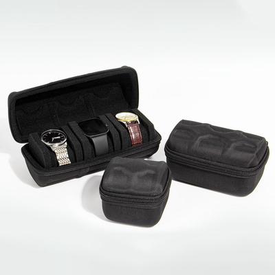 1/2/3/4/5Slots Watch Box Organizer Shockproof Hard EVA Watch Display Holder Velvet Lined Drop-resistant Watch Storage Box Travel