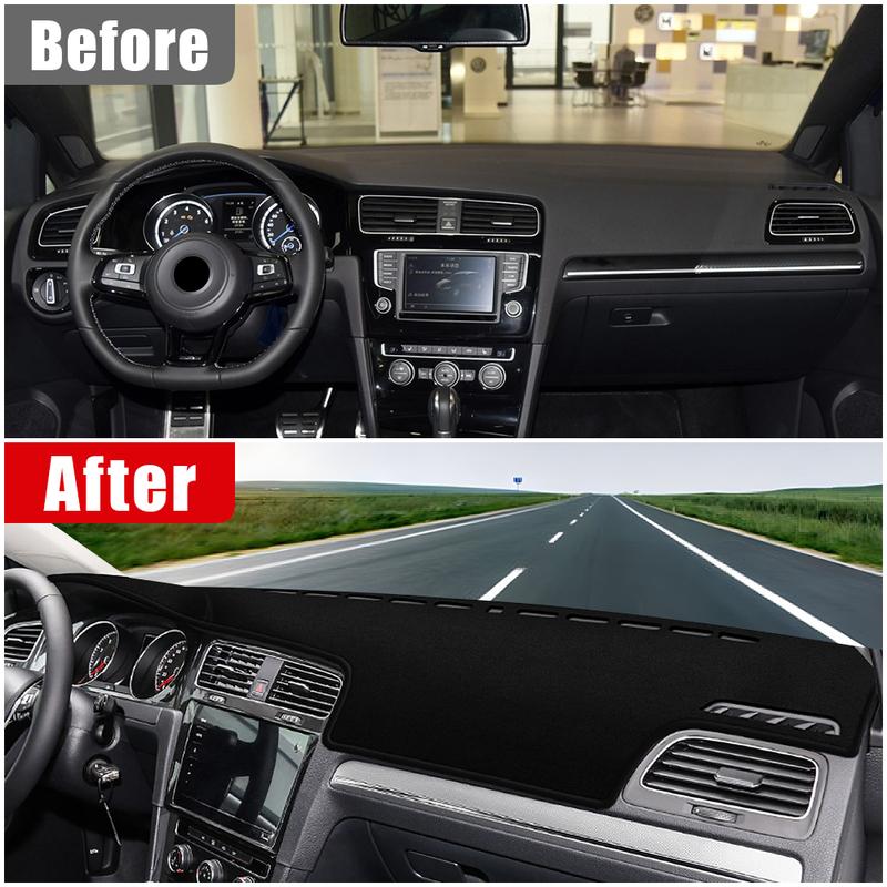 For Volkswagen VW Golf 7 MK7 2013 2014 2015 2016 2017 2018  Car Dashboard Cover Dash Mat Sun Shade Non-slip Pad Accessories