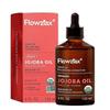 Organic Jojoba Oil, 100% Pure (4oz) | Moisturizing for Face, Hair, Skin & Nails | Natural