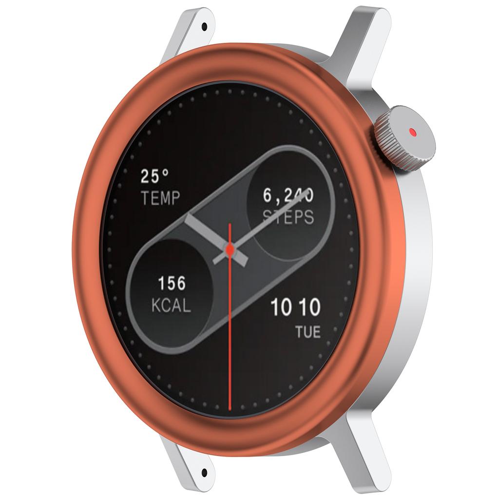 Flat Angle Rounded corner Metal bezel for CMF Watch Pro 2 smart watch case Bumper For CMF BY NOTHING watch pro2 Case Accessories