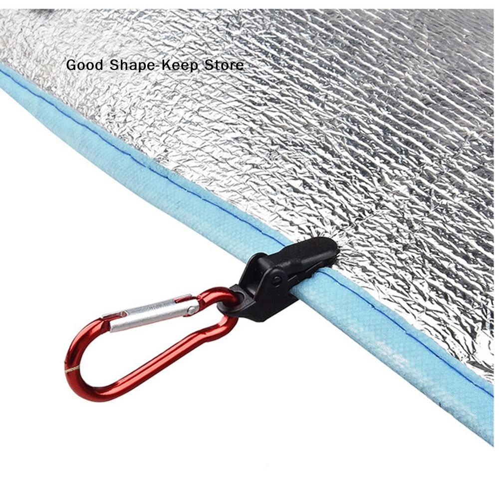 daily10Pcs Awning Clamp Tarp Clips Snap Hangers Tent Outdoor Camp Hike Camping Equipment Wholesale Camping Survival Tighten Tool