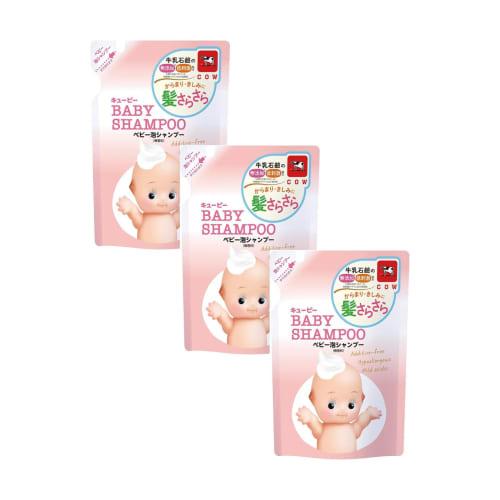 Kewpie Baby Shampoo, Foam Type, Refill, 300ml (3 Refills)