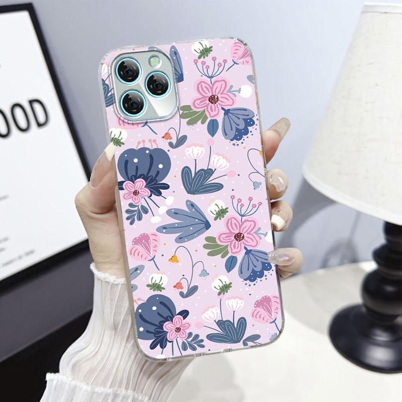 For Blackview A95 A100 A200 Pro A85 Case Protective Cover For  Blackview A80S Marble Clear Soft Silicone Phone Case Cat Fundas