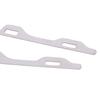 2Pcs Broken Opening Gap Bad Buckle Repairer Bracket For Fourth Generation City Gm2 Front Bumper Repair Metal Plate Buckle