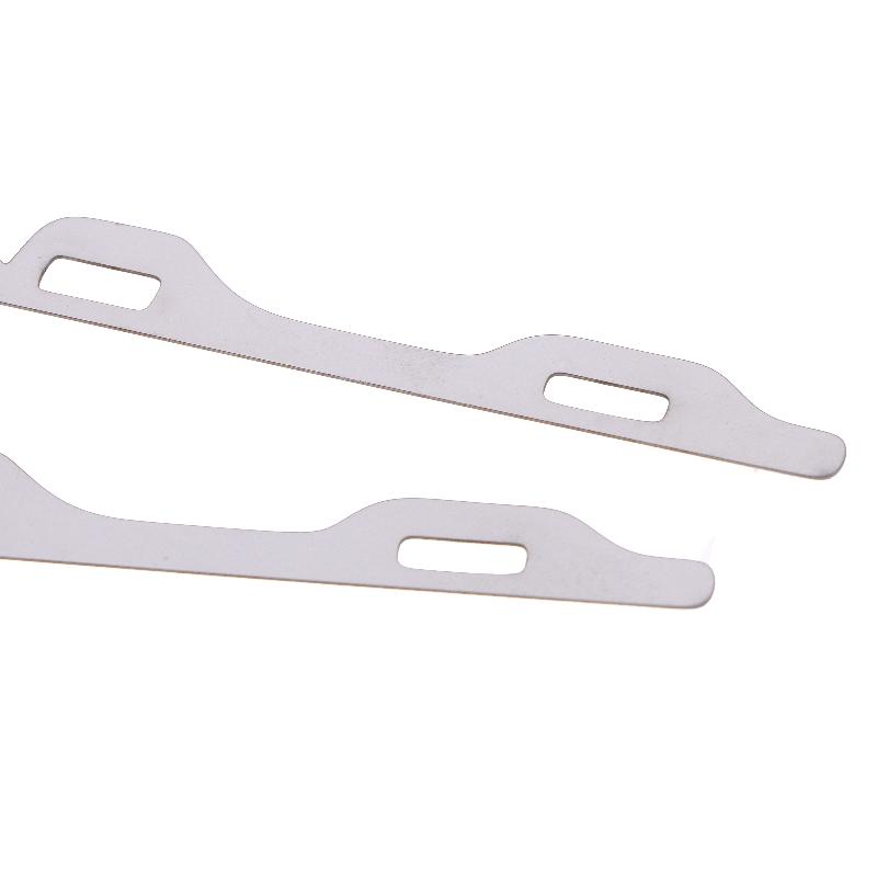 2Pcs Broken Opening Gap Bad Buckle Repairer Bracket For Fourth Generation City Gm2 Front Bumper Repair Metal Plate Buckle