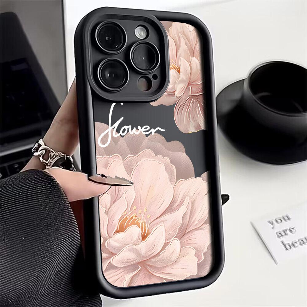Beautiful Flower Fashion Phone Case for Samsung S25 S24 S23 S22 S21 S20 Note 20 FE Plus Ultra 4G 5G Soft Silicone TPU Cover