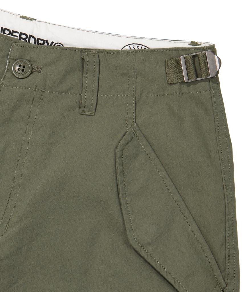 Syupeodeulai W Wide Cotton Cargo Pants Khaki