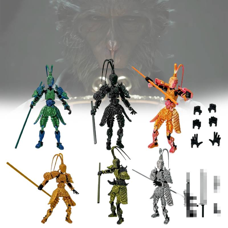 Myth Black Wukong Assembled Toys Children Educational Building Blocks Gifts