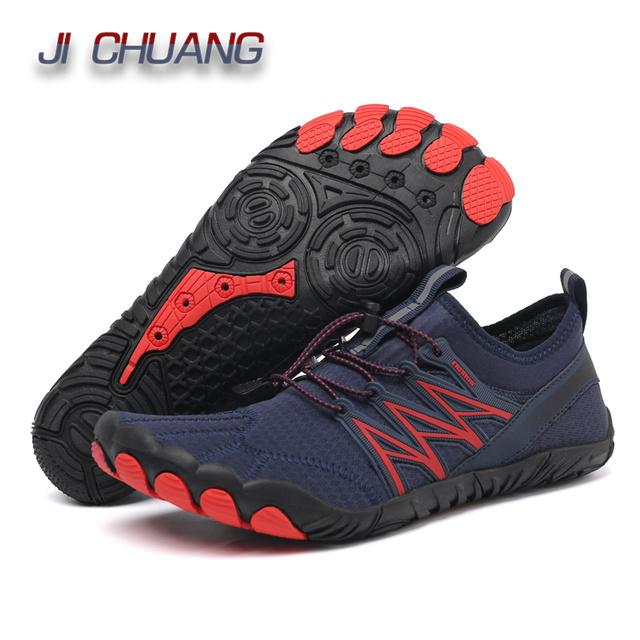 Summer Five Fingers Water Shoes Women's Aqua Shoes Summer Breathable Beach Sandals Quick Drying Water Shoes Men Anti Slip Surf