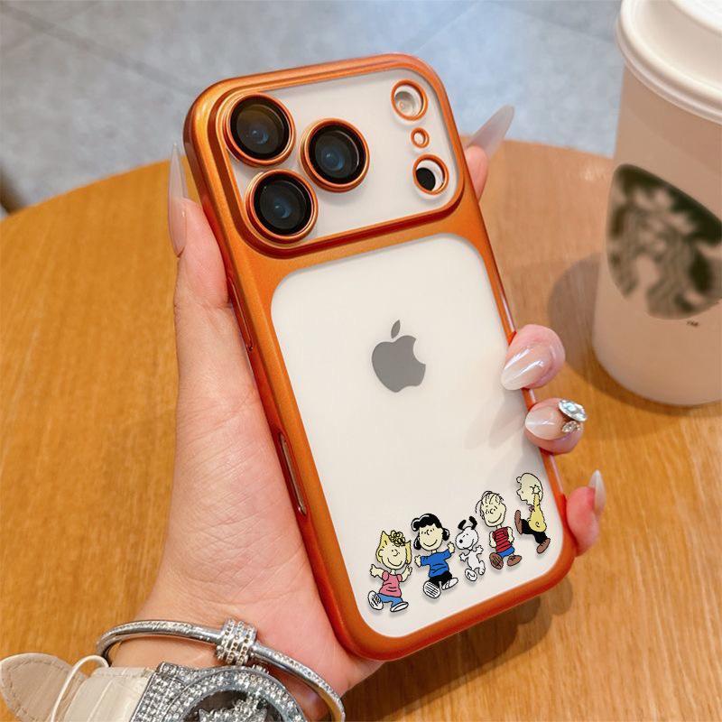Snoopy iPhone 17PROMAX Case - Full Lens Coverage, Anti-Fall Protection for Apple 16