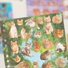 30pcs/bag Cute Pet Battle Cut-Out Coil Sticker Book DIY Handbook Calendar Greeting Cards Diary Notebook Album Material Stickers